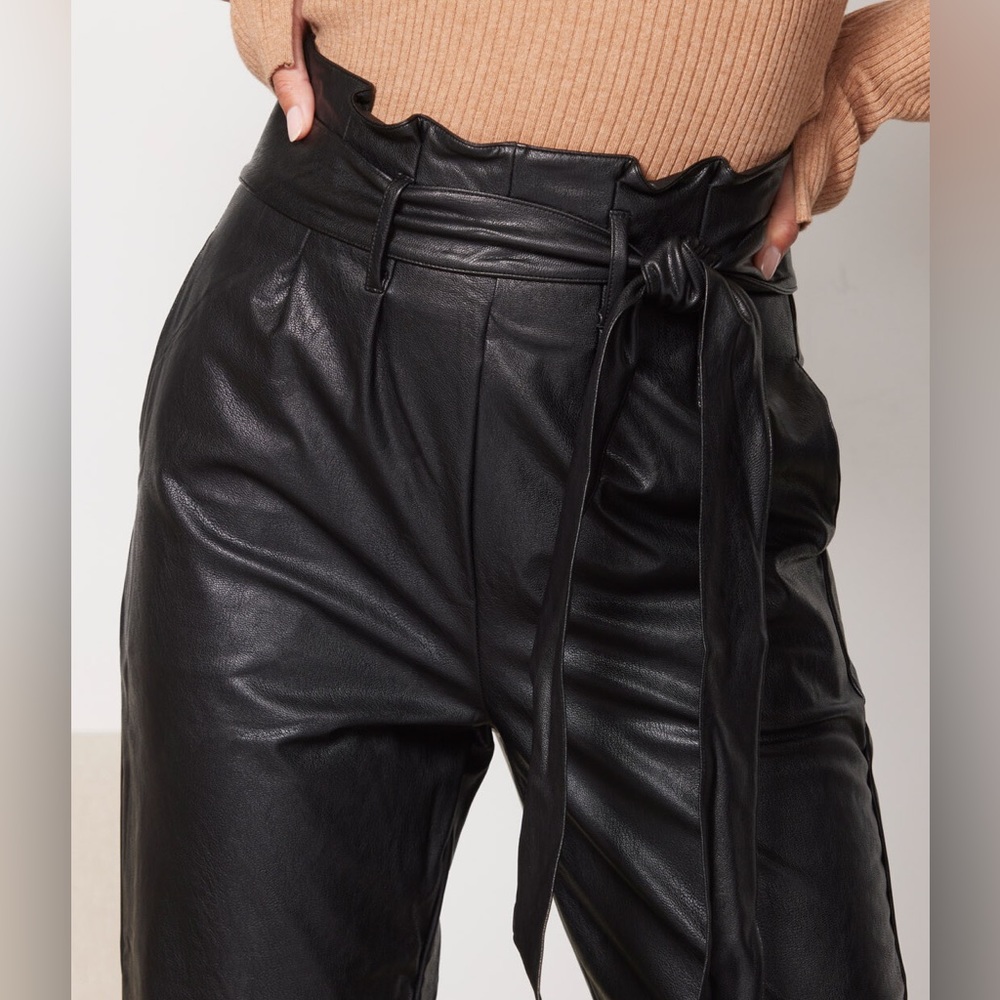 Faux Leather Paper-Bag Pant
Commando
